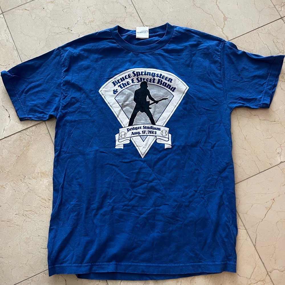 Springsteen Dodgers concert tee